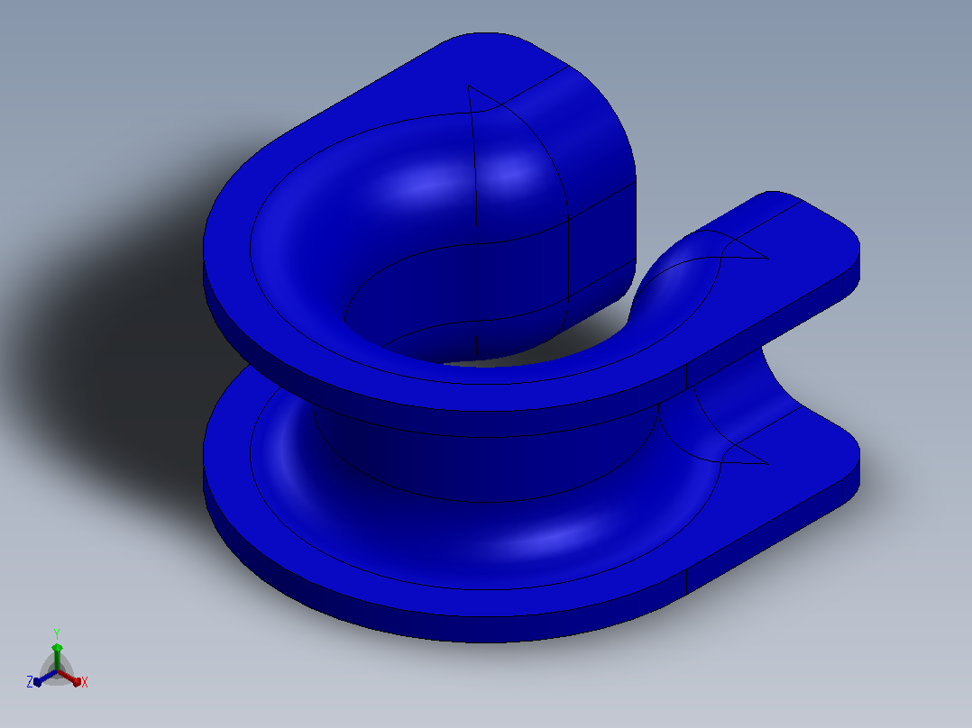 SOLIDWORKS考试级零件建模正等轴测图