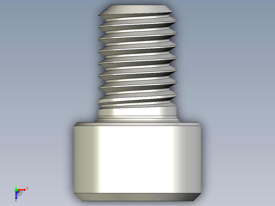 DIN_EN_ISO_4762_M8x12.ipt内六角螺钉俯视图