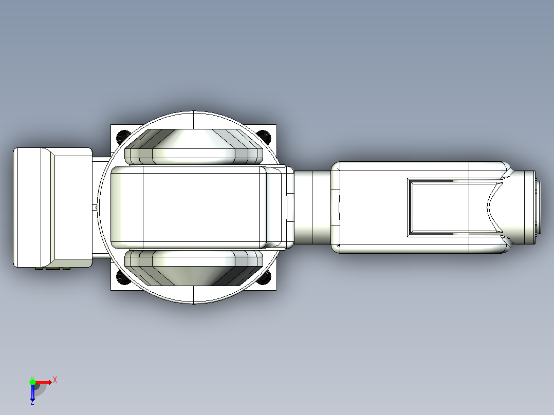 6关节机器人[BO-6-3]俯视图