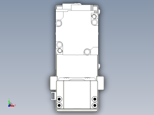 钢基模组TPA-KNR-4002C-150A1-MU-H1S0前视缩略图
