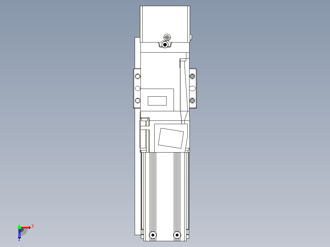 钢基模组TPA-KNR-4002C-150A1-MU-H1S0俯视图