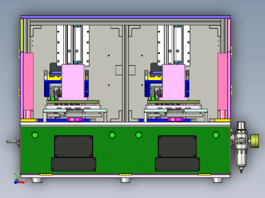 半自动测试夹具前视缩略图