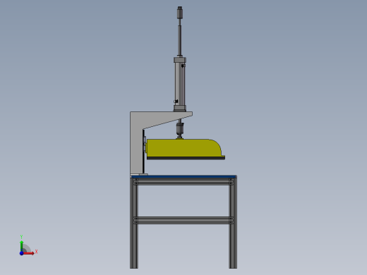 万能大型夹具sw18可编辑前视缩略图