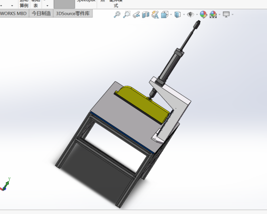 万能大型夹具sw18可编辑缩略图