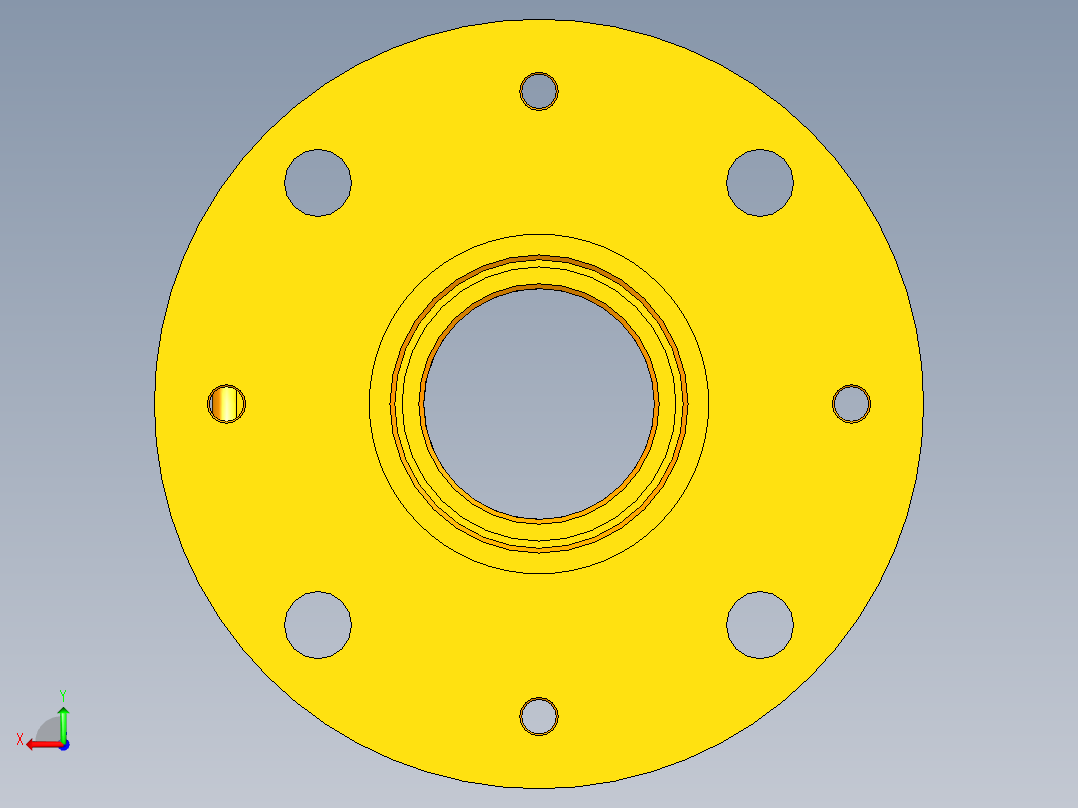 二级减速器 阀体夹具 毕业设计后视图