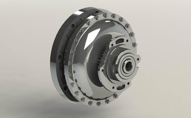 液力变矩器3D模型