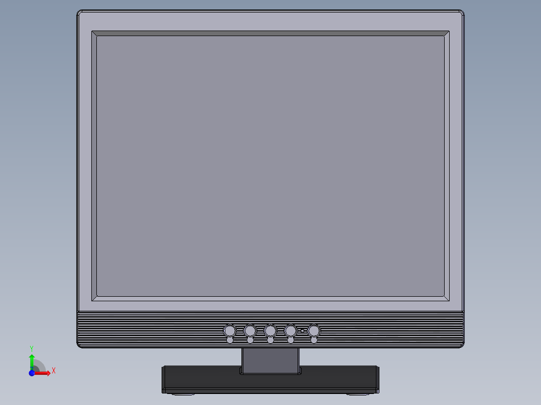 显示器sw2017前视图