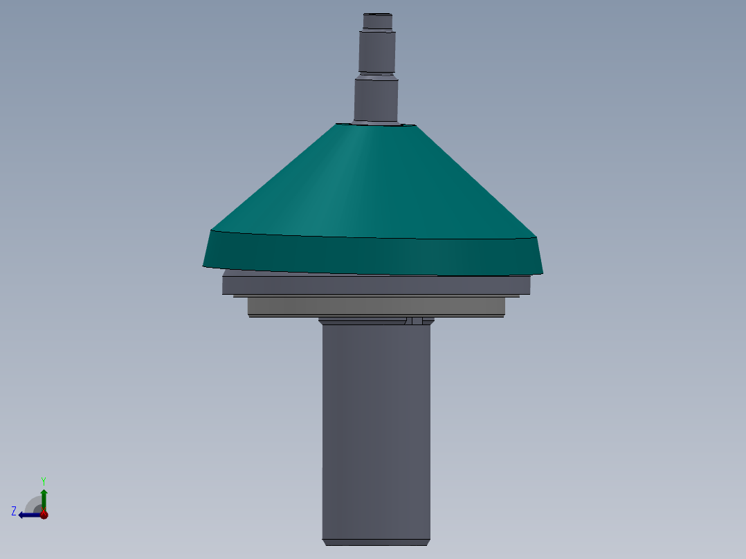 PYB900圆锥破右视图