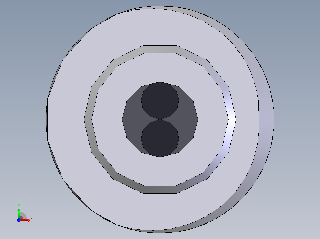 光纤传感器FD-620-10_SolidWorks_13前视图