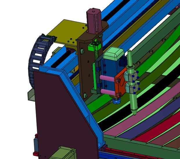 皮革布料复合布软材料切割机