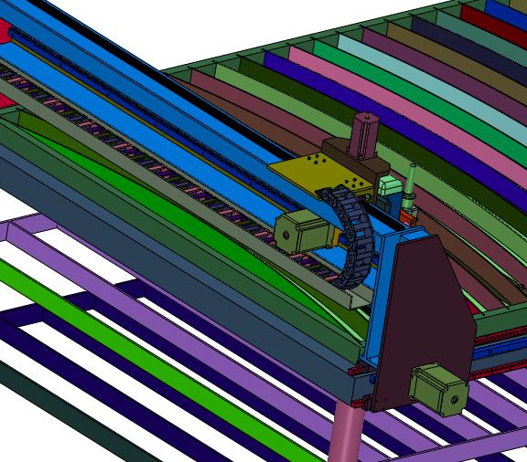 皮革布料复合布软材料切割机