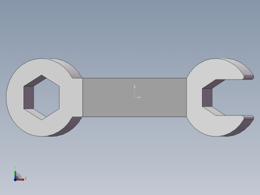 SW格式3D图(模型练习题)-010前视缩略图