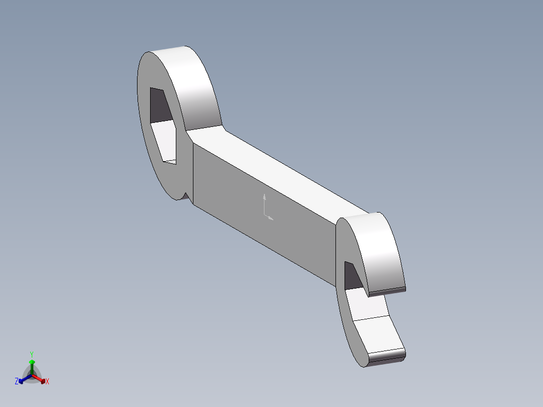 SW格式3D图(模型练习题)-010正等轴测图