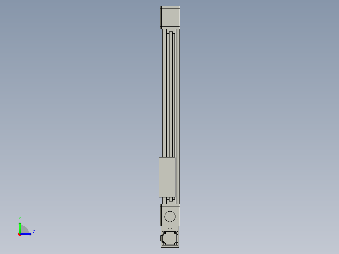 欧规系列-GB8-L96-S550-BR-P40-MS3左视图