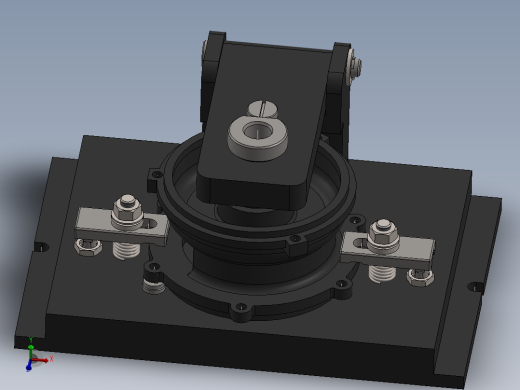 车床连接座钻中心孔φ17.5三维夹具SolidWorks】