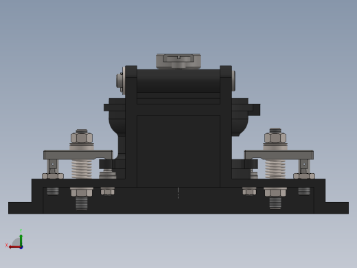 车床连接座钻中心孔φ17.5三维夹具SolidWorks】后视缩略图