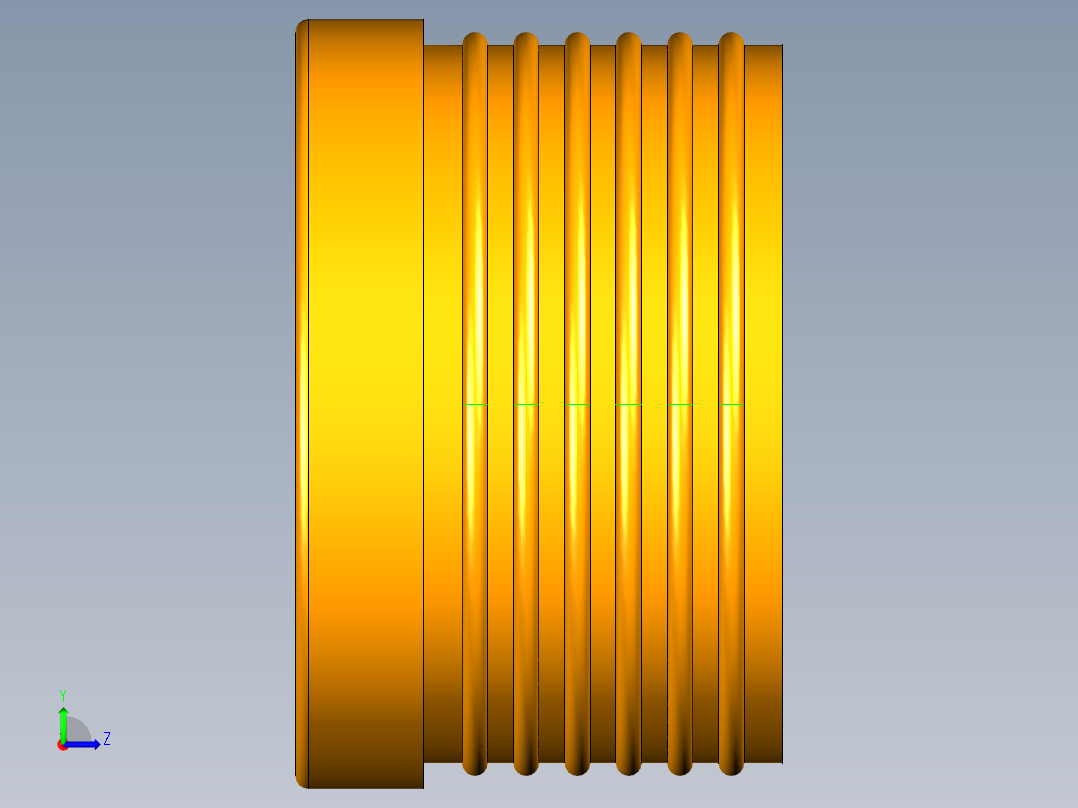 汽车双向作用筒式减震器设计与仿真【含三维UG+CAD图+文档】左视图