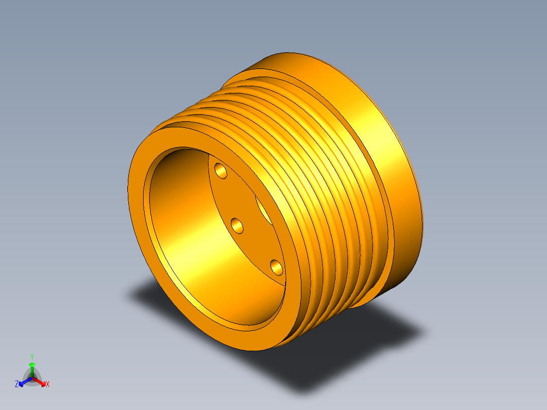 汽车双向作用筒式减震器设计与仿真【含三维UG+CAD图+文档】正等轴测图