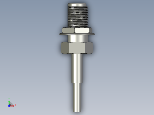 SMA 天线高频连接器前视缩略图