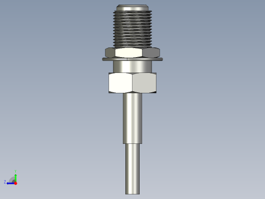 SMA 天线高频连接器右视缩略图