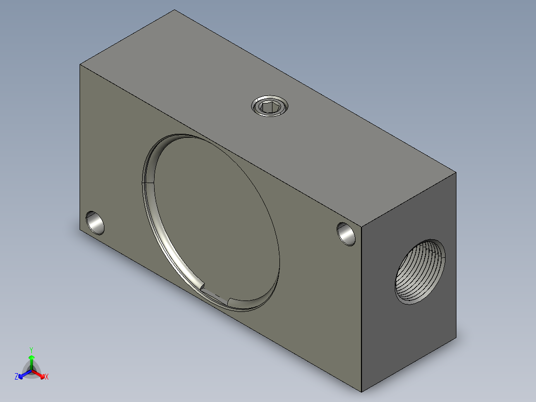 流量计正等轴测图