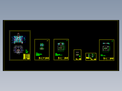 菱形垫片、异形金属垫片落料冲孔模具设计-冲压模具含6张CAD图
