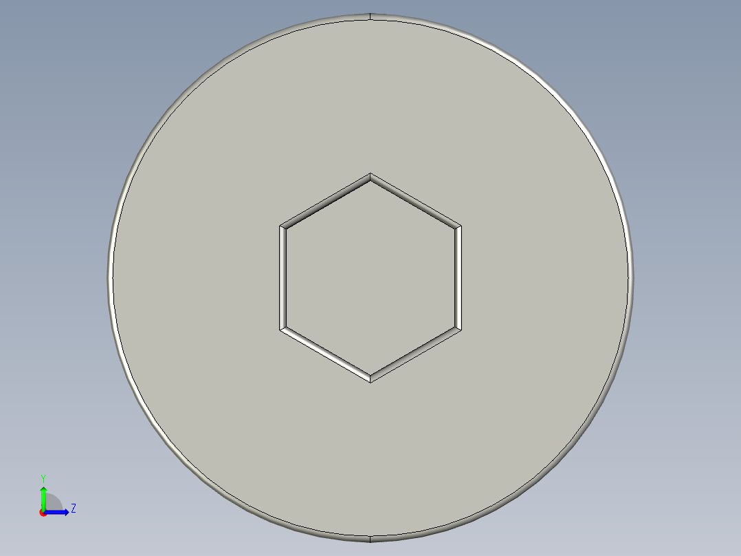 制沉头螺钉-M4_Counter_sunk_15左视图