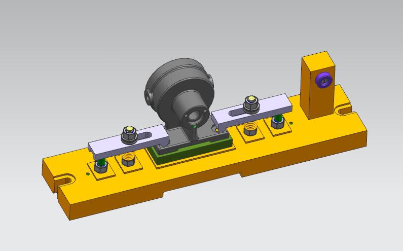 泵体铣端面夹具（CAD图+UG三维）