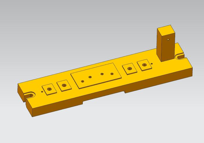 泵体铣端面夹具（CAD图+UG三维）