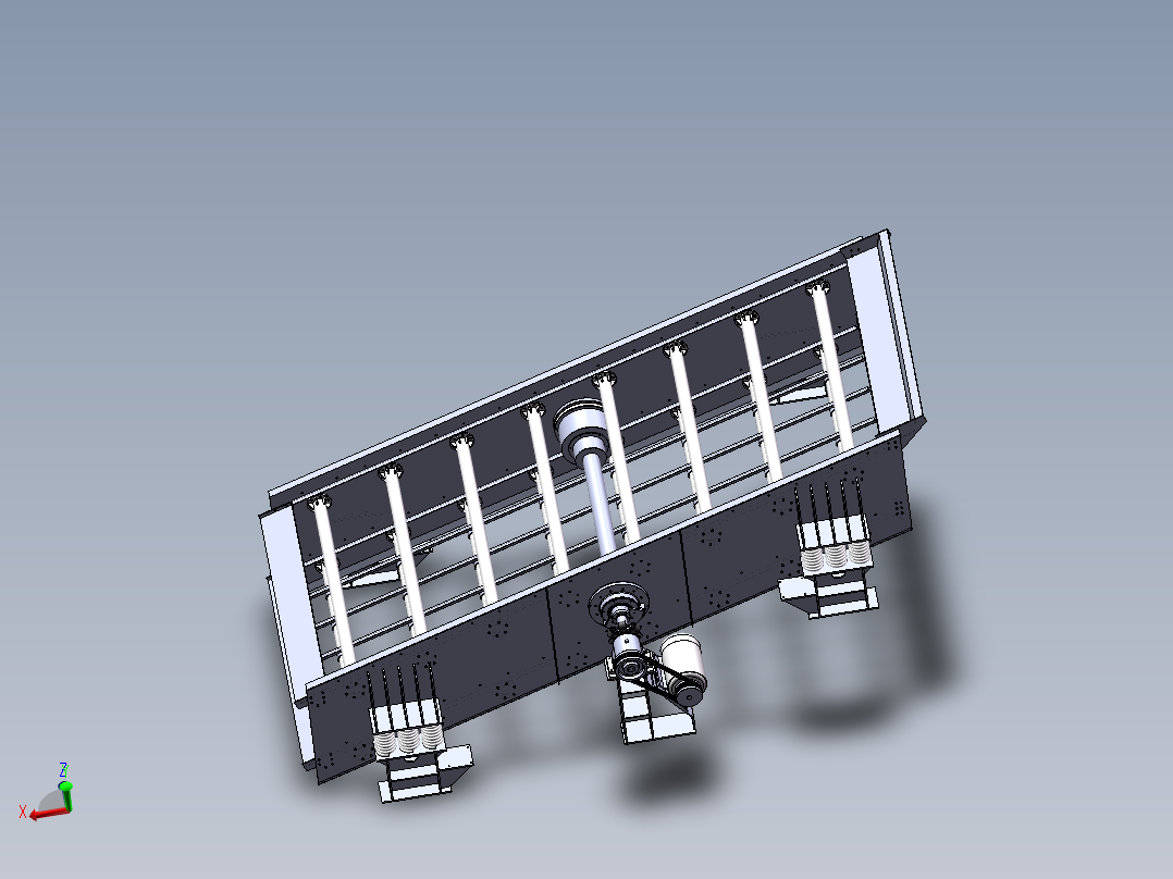 基于SW饲料振动筛设计含三维图