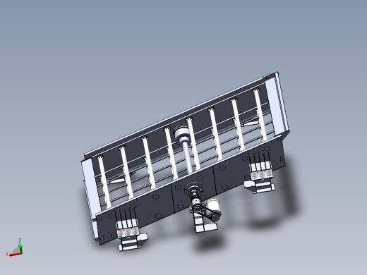 基于SW饲料振动筛设计含三维图
