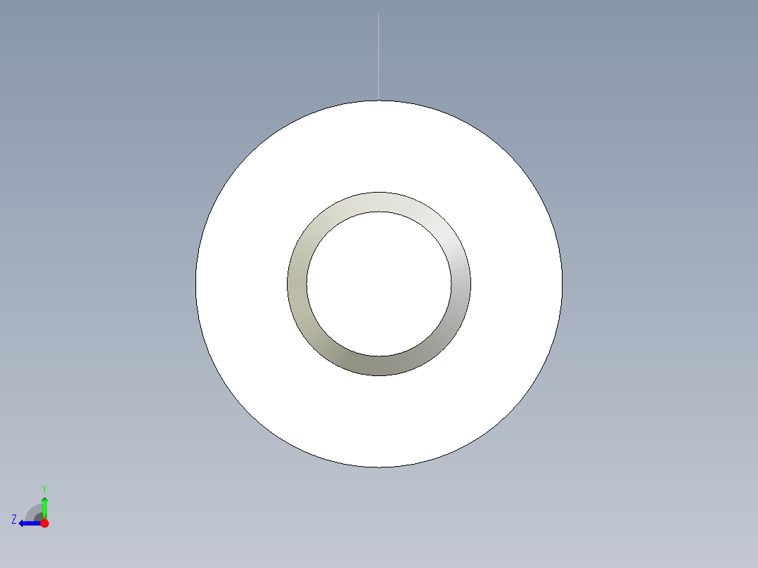 彈簧用華司SSWCC-3D多系列多零件图纸模型右视图