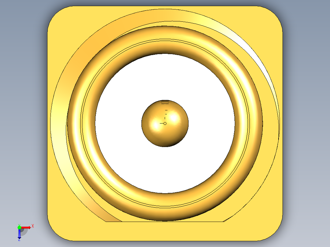 SMA接口55俯视图