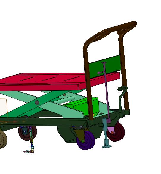 移动式升高装卸小型车
