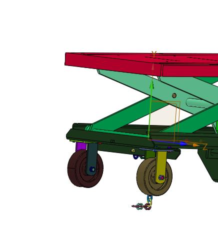 移动式升高装卸小型车