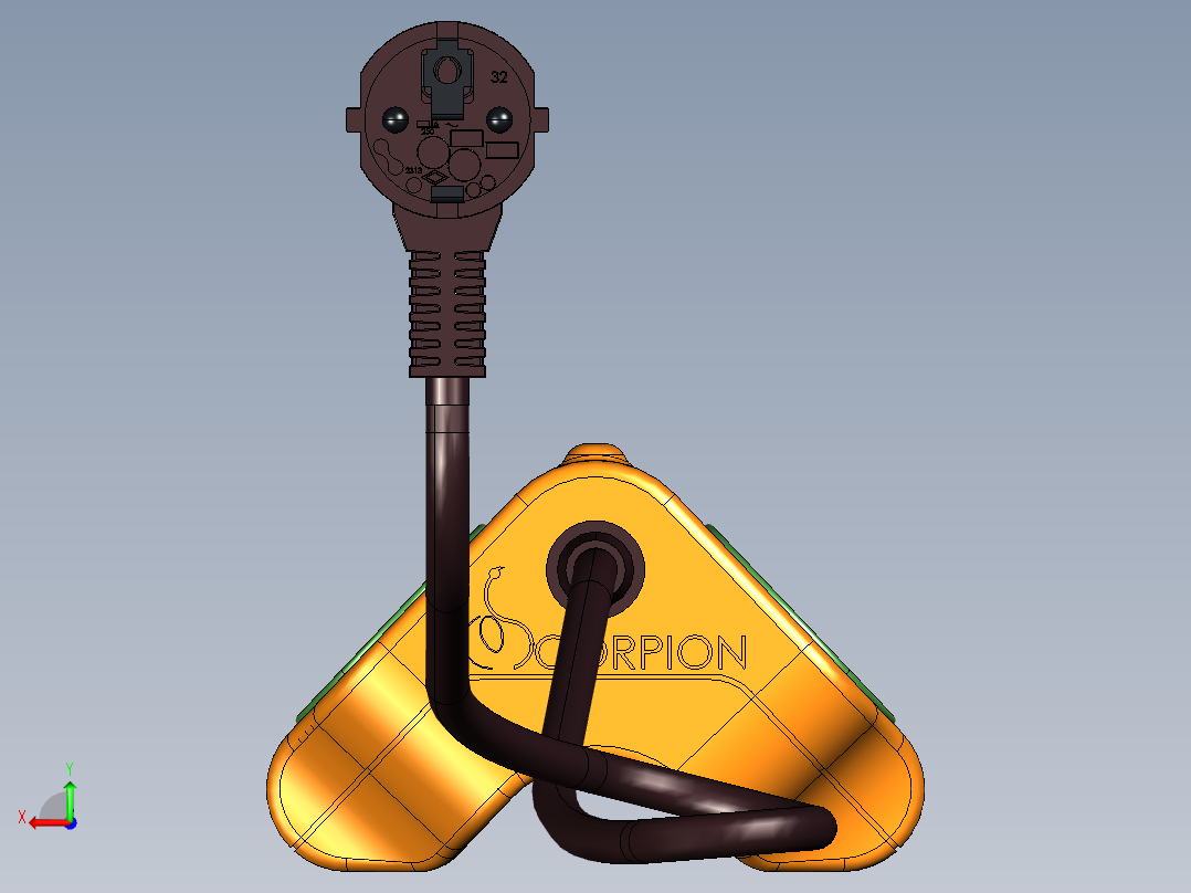 排插-2 STP后视图