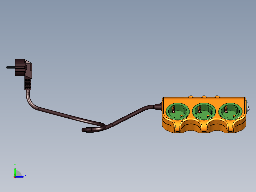 排插-2 STP左视图