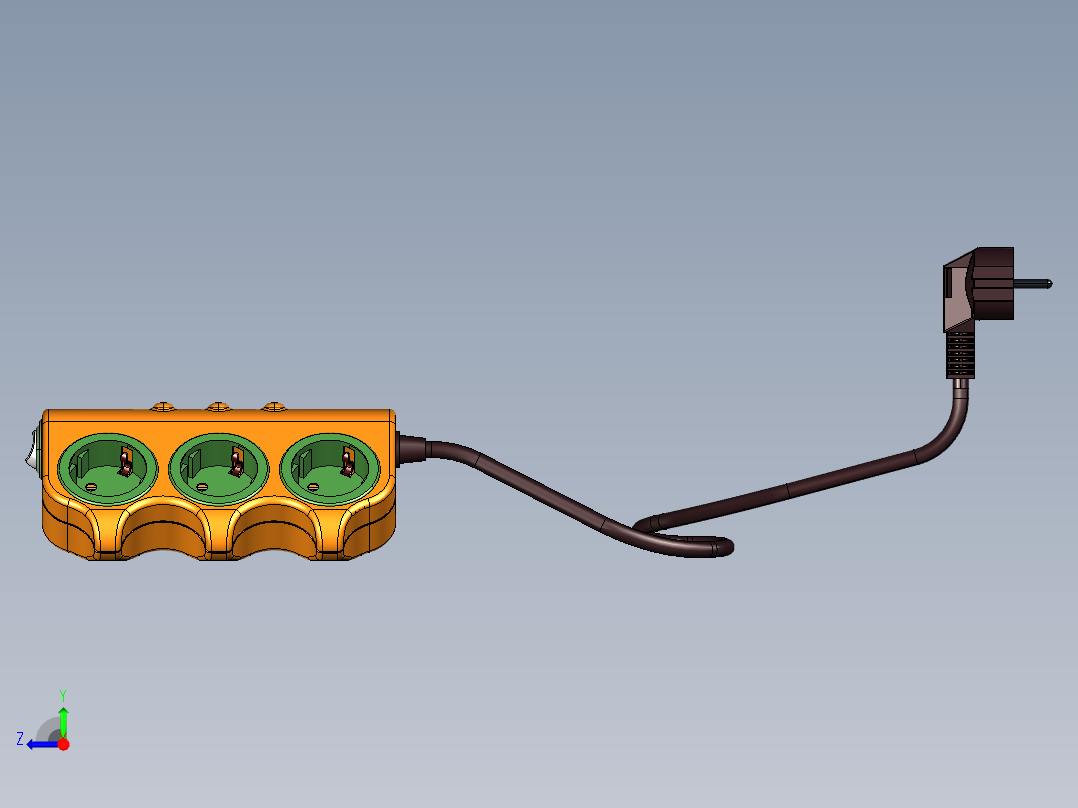 排插-2 STP右视图