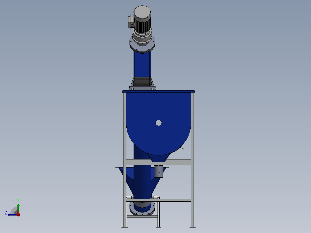 饲料搅拌机sw18右视图