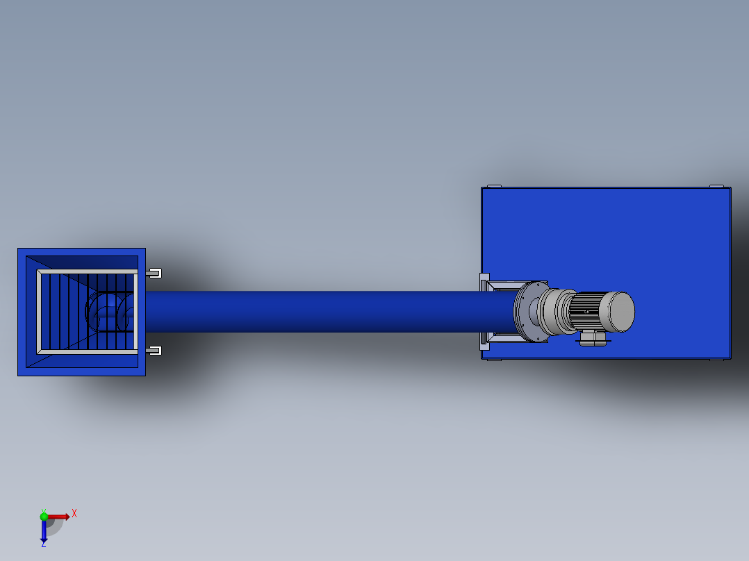 饲料搅拌机sw18俯视图