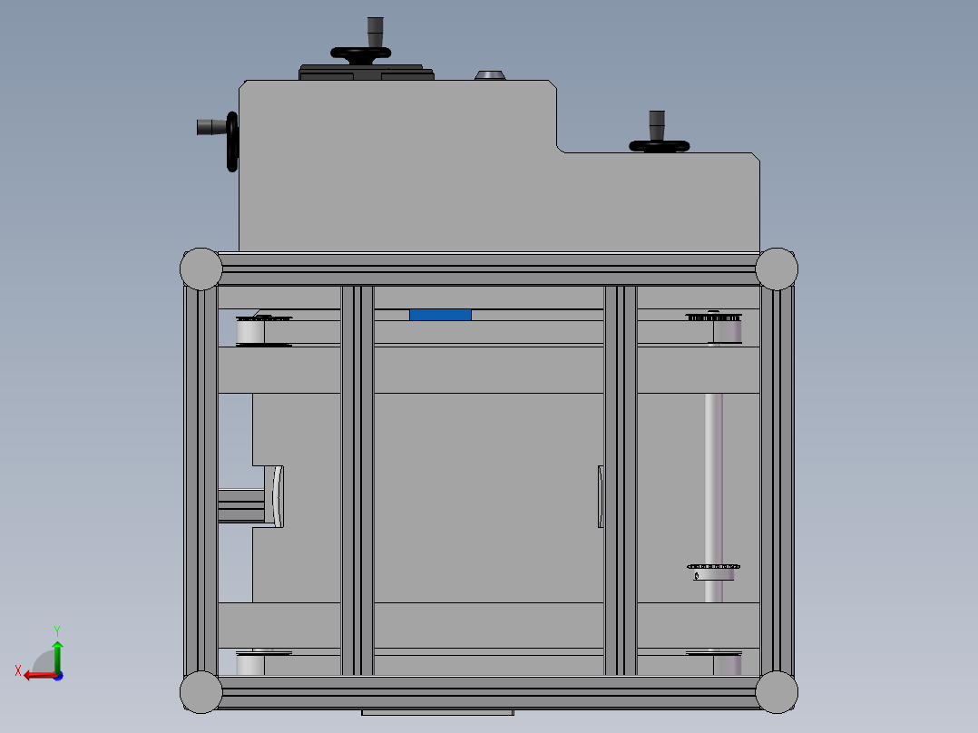 在线式方壳打标机sw17可编辑后视图