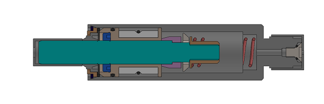 缓冲器（sw15可编辑+工程图+bom）