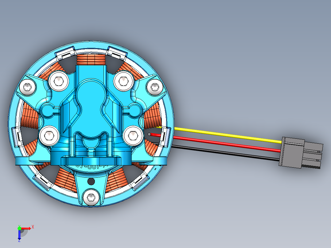 微型齿轮泵sw22俯视图