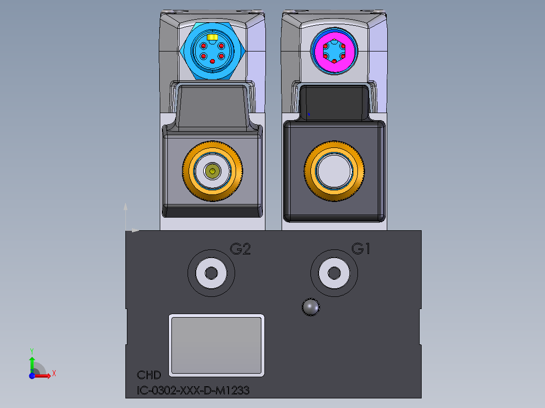Continental Hydraulics-265762液压元件前视图