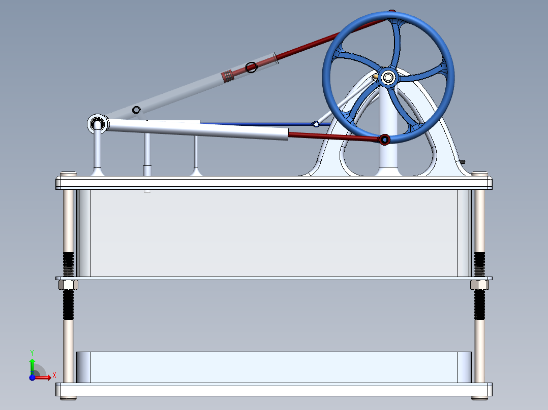 A3003425-蒸汽机前视图