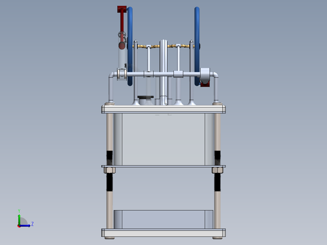 A3003425-蒸汽机左视图