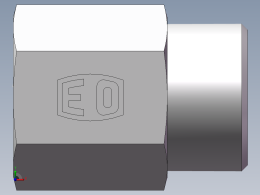 直通内螺纹接头、5CM-22-18前视缩略图