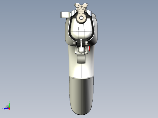 手枪左轮冲锋枪老式狙击步枪设计3D图纸ruger-10-22-carbine-model-1103-1 9 IGS右视缩略图