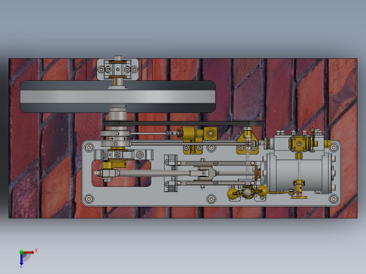 蒸汽机ramsome-may-horizontal-engine-模型格式为 sw俯视缩略图