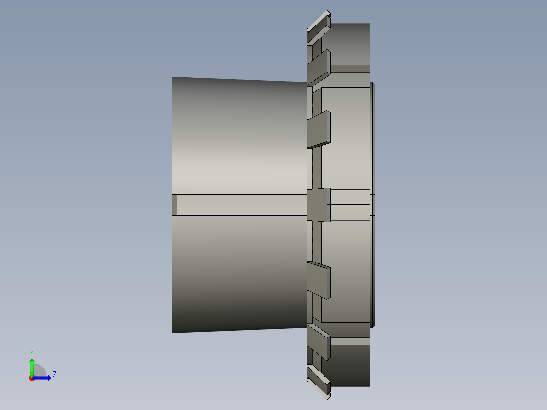H2系列紧定套H207224282944左视图
